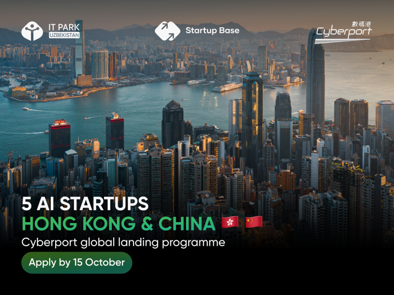 Cyberport Global Landing Programme: An opportunity for Uzbek AI startups to enter Hong Kong and China