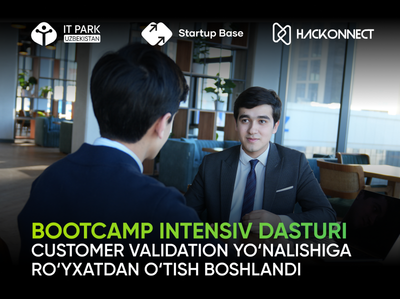 Registration for the Customer Validation program of the Bootcamp intensive program has begun