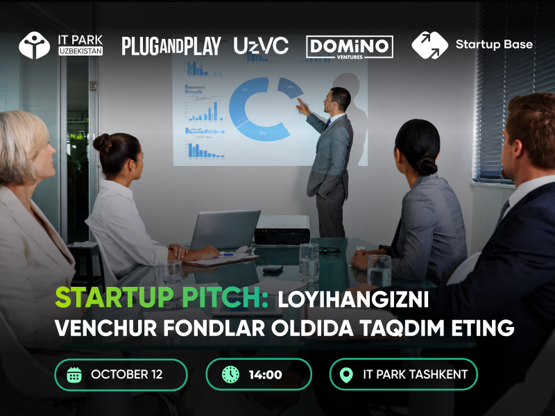 Do you have a startup? Present it to venture funds!